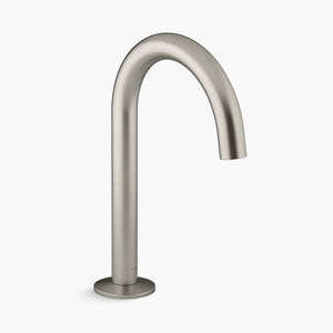 Components Bathroom Faucet Tube Spout in Vibrant Brushed Nickel - Less Handles