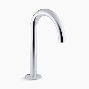 Components Bathroom Faucet Tube Spout in Polished Chrome - Less Handles