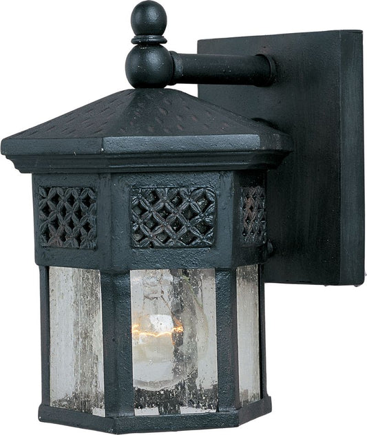 Scottsdale 6" Single Light Outdoor Wall Mount in Country Forge
