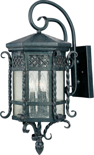 Scottsdale 11.75' 3 Light Outdoor Wall Mount in Country Forge