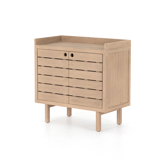 Lula Solano Outdoor Sideboard in Washed Brown FSC (35" x 18" x 34.75")