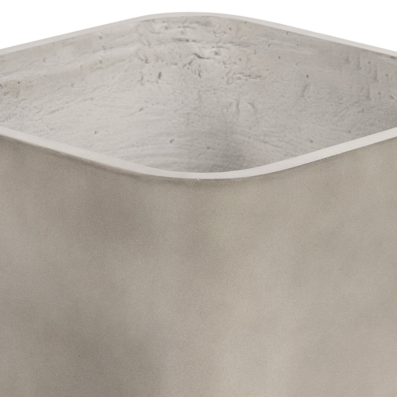 Ivan Thayer Planter in Grey Concrete (19.75' x 19.75' x 17.75')
