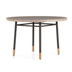 Lyra Thayer Outdoor Dining Table in Bronze (48' x 48' x 30')