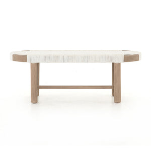 Sumner Solano Outdoor Bench in Washed Brown FSC (50' x 17.5' x 18')