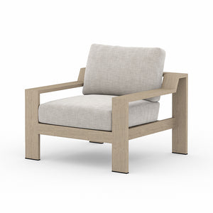 Monterey Solano Outdoor Chair in Stone Grey (36.25' x 33.5' x 24.5')