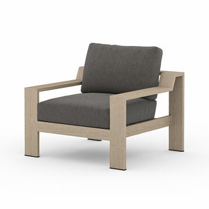 Monterey Solano Outdoor Chair in Charcoal (36.25' x 33.5' x 24.5')