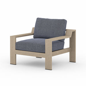 Monterey Solano Outdoor Chair in Faye Navy (36.25' x 33.5' x 24.5')