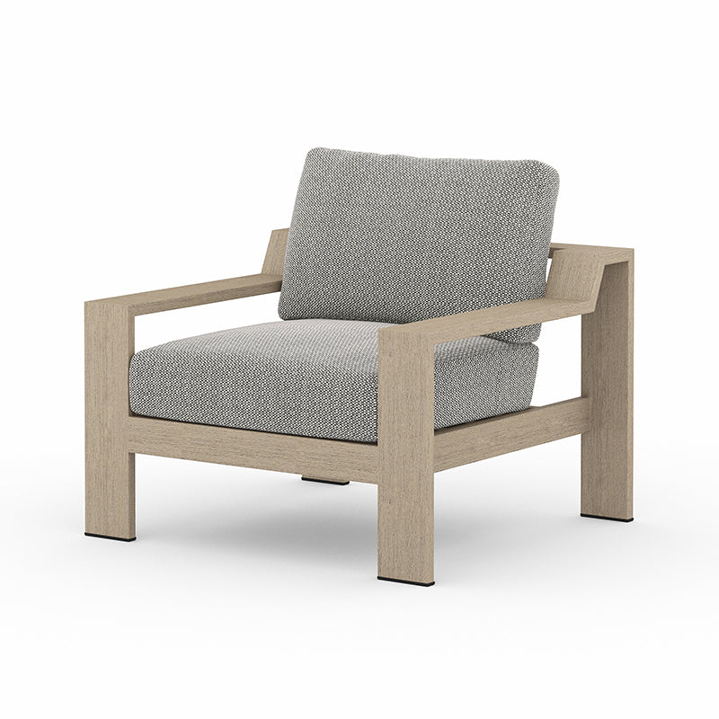Monterey Solano Outdoor Chair in Faye Ash (36.25' x 33.5' x 24.5')