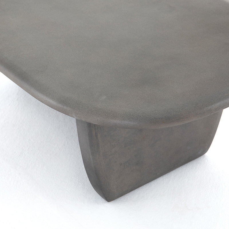 Naya Everett Outdoor Coffee Table in Dark Grey (46' x 28' x 16')