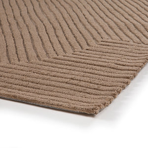 Chasen Nomad Outdoor Rug in Sand Taupe (96' x 0.5' x 120')