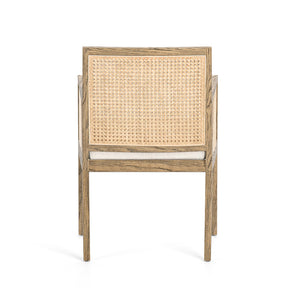 Antonia Dining Chair in Light Natural Cane (22.75' x 23.5' x 33')