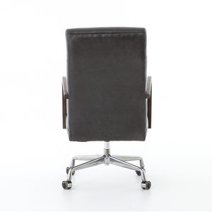 Bryson Desk Chair in Chaps Ebony (23.25' x 27' x 42.5')