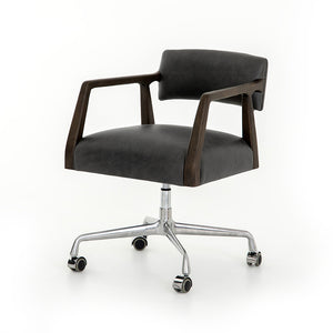 Tyler Desk Chair in Chaps Ebony (21.75' x 23.5' x 30.75')