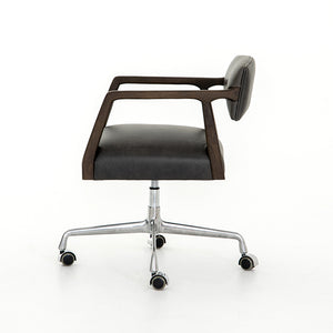 Tyler Desk Chair in Chaps Ebony (21.75' x 23.5' x 30.75')