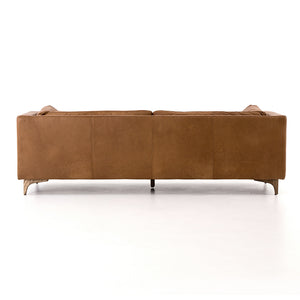 Beckwith Sofa in Natural Washed Camel (94' x 33.5' x 28.5')