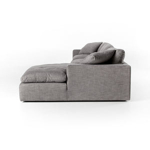 Plume Sectional in Grey (136.5' x 70' x 33.5')