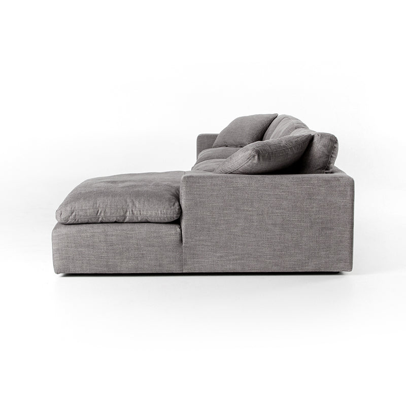Plume Sectional in Grey (136.5' x 70' x 33.5')