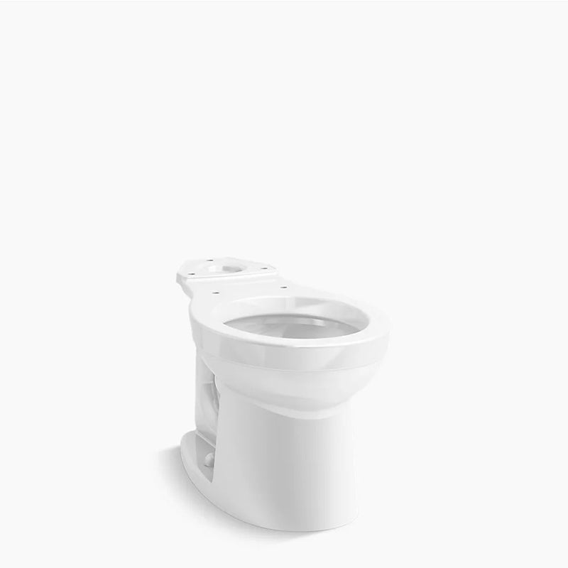 Kingston Round Toilet Bowl in White