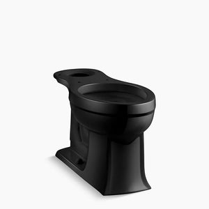 Archer Comfort Height Elongated Toilet Bowl in Black Black