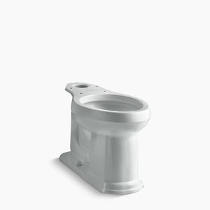 Devonshire Comfort Height Elongated Toilet Bowl in Ice Grey