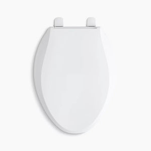 Cachet Quiet-Close Elongated Toilet Seat in Thunder Grey