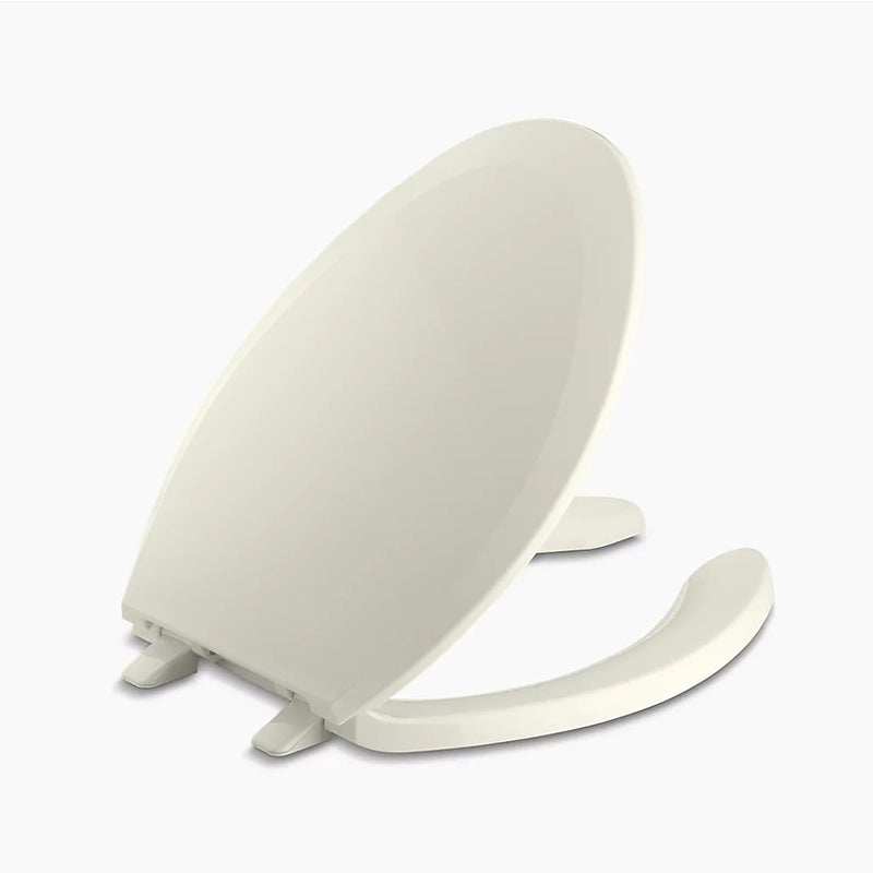 Lustra Elongated Toilet Seat in Biscuit