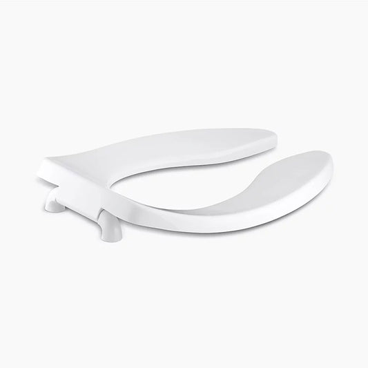 Lustra Elongated 1.13" Toilet Seat in White
