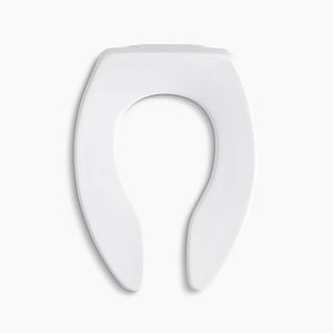 Lustra Elongated 1.13' Toilet Seat in White