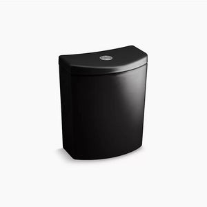 Persuade Curv Dual-Flush Toilet Tank in Black Black