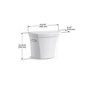 Wellworth Toilet Tank in Almond