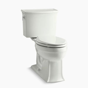 Archer Comfort Height Elongated 1.28 gpf Two-Piece Toilet in Dune