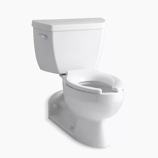 Barrington Elongated 1.6 gpf Two-Piece Toilet in White