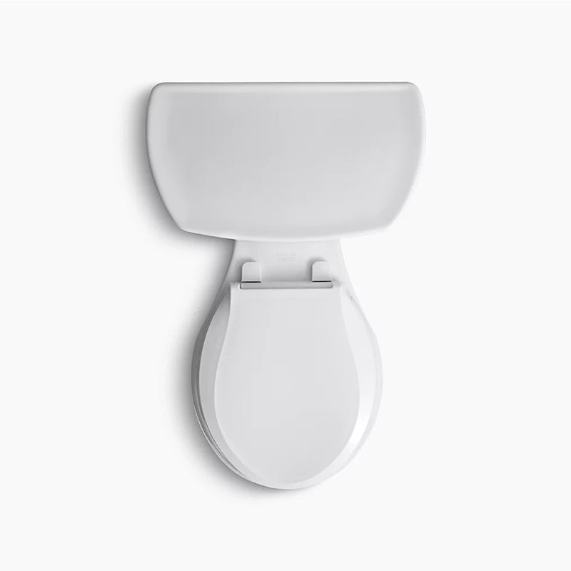 Wellworth Round 1.28 gpf Two-Piece Toilet in Biscuit