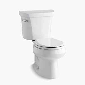 Wellworth Round 1.28 gpf Two-Piece Toilet in White