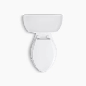 Wellworth Elongated 1.28 gpf Two-Piece Toilet in White