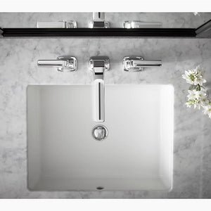 Verticyl Rectangle 15.63' x 19.81' x 6.75' Vitreous China Undermount Bathroom Sink in Ice Grey