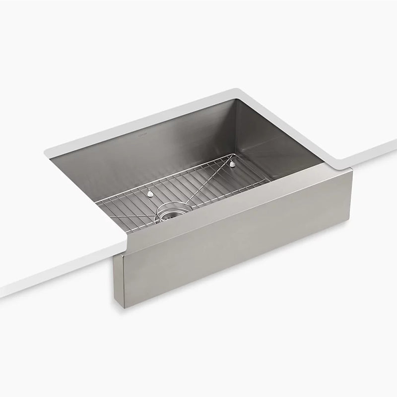 Vault 21.25' x 29.5' x 9.31' Single Basin Undermount Kitchen Sink in Stainless Steel