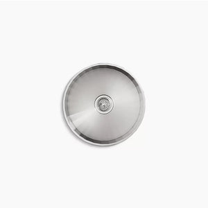 Brinx 18.75' x 18.75' x 6.31' Single Basin Drop-In Kitchen Sink in Stainless Steel