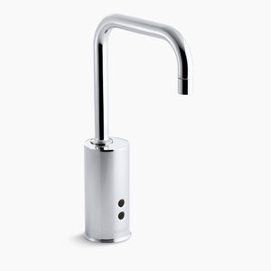 Gooseneck Touchless Vanity Faucet in Polished Chrome