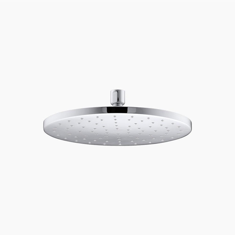 Contemporary Round Showerhead in Polished Chrome