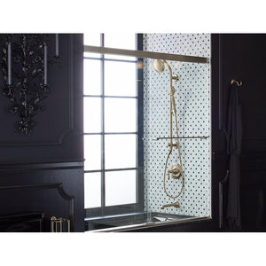 HydroRail-S Bath & Shower Column in Vibrant Brushed Nickel