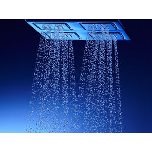 WaterTile Rain Showerhead in Polished Chrome