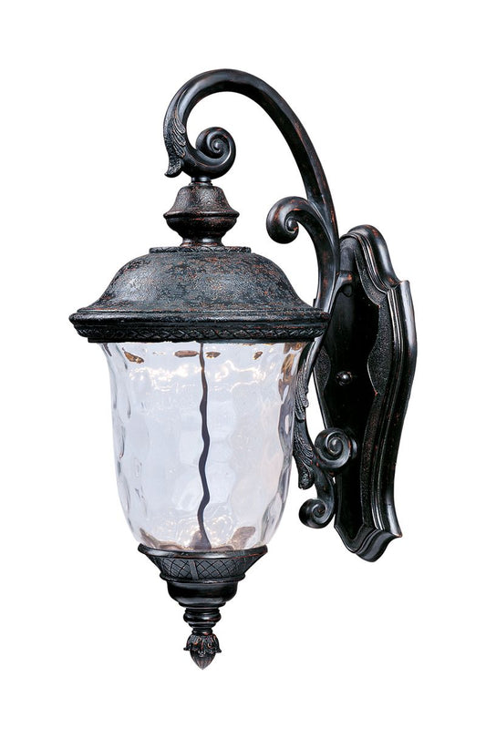 Carriage House 20" Single Light Outdoor Wall Sconce in Oriental Bronze