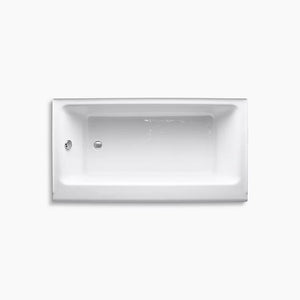 Highbridge 60' Enameled Cast Iron Alcove Bathtub in White