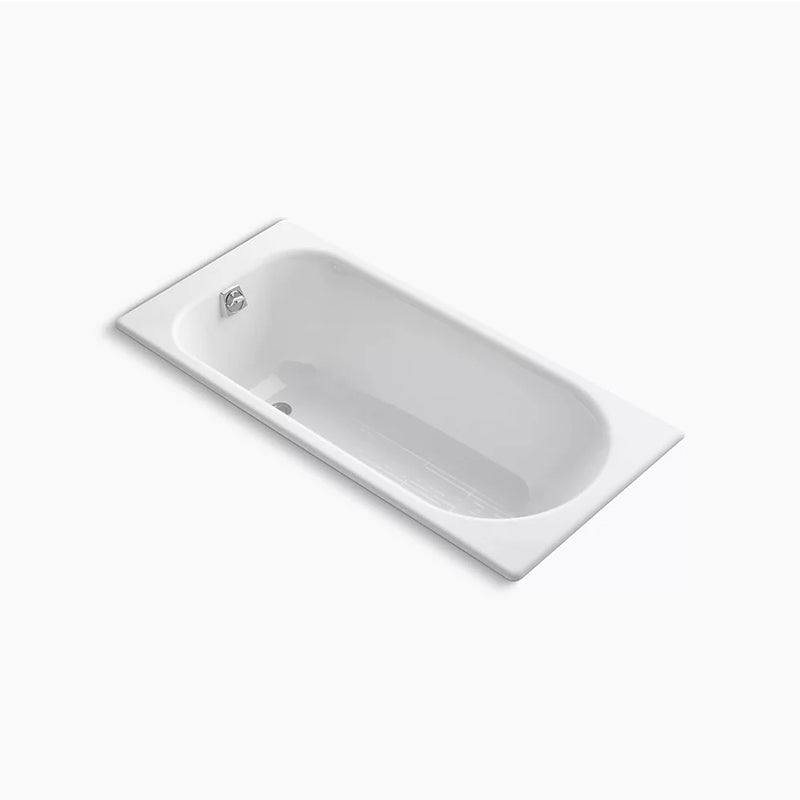 Soissons 59' Enameled Cast Iron Drop-In Bathtub in White