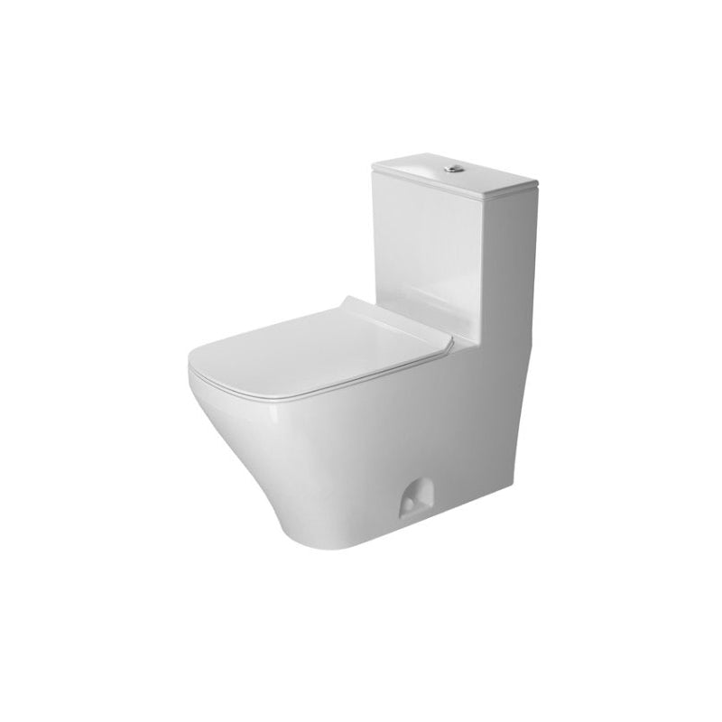 DuraStyle Elongated 1.28 gpf One-Piece Toilet in White - Seat Included