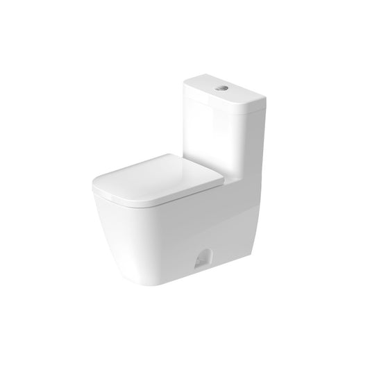 Happy D.2 Elongated 1.32 gpf & 0.92 gpf Dual-Flush One-Piece Toilet in White