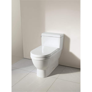 Starck 3 Elongated 1.28 gpf One-Piece Toilet in White