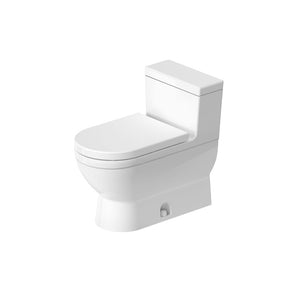 Starck 3 Elongated 1.28 gpf One-Piece Toilet in White - Seat Included