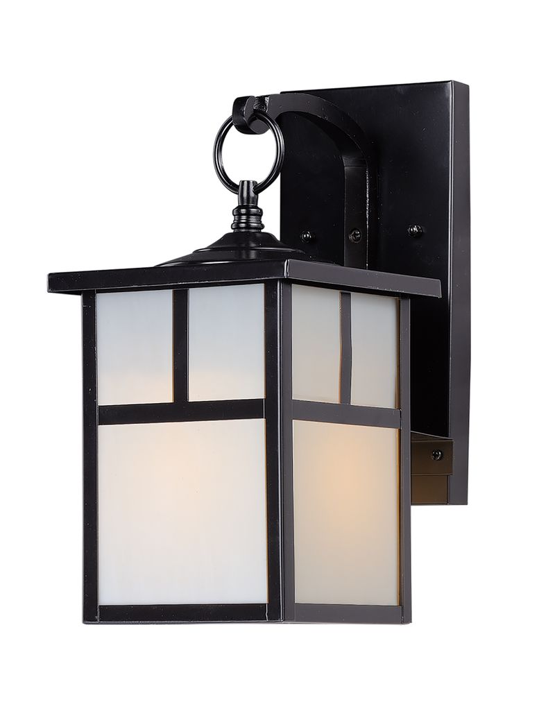 Coldwater 12' Single Light Outdoor Wall Sconce in Black
